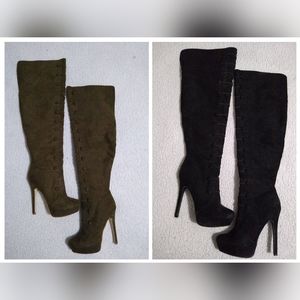 Bundle Shoe Dazzle  High Boots